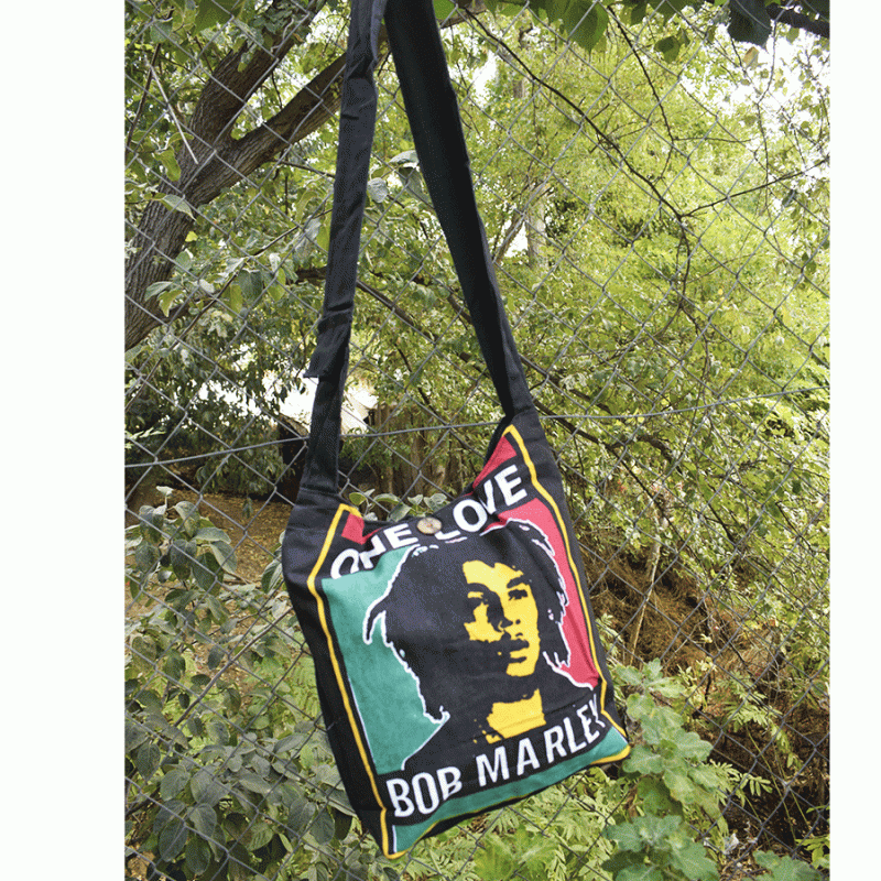 Τσάντα ώμου ταγάρι BOB MARLEY 2