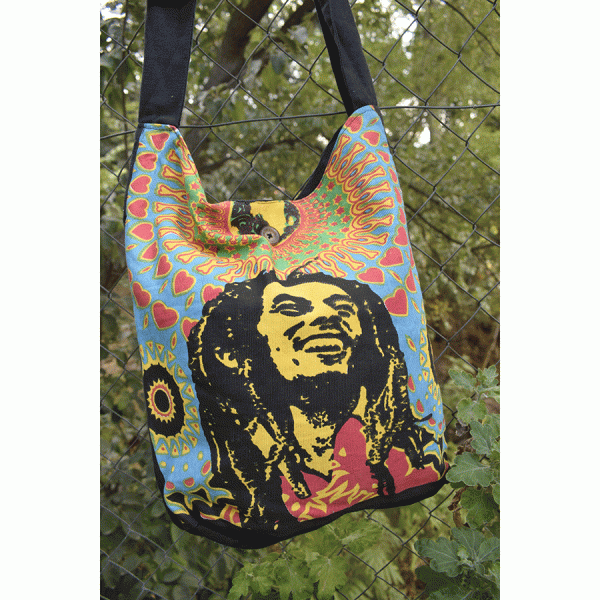 Τσάντα ώμου ταγάρι BOB MARLEY