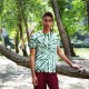 Μπλούζα κοντομάνικη σπείρα πράσινη