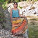 Φούστα μεταξωτή Patchwork ΑΓΝΗ