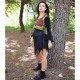 Φούστα  μαύρη  fairy 