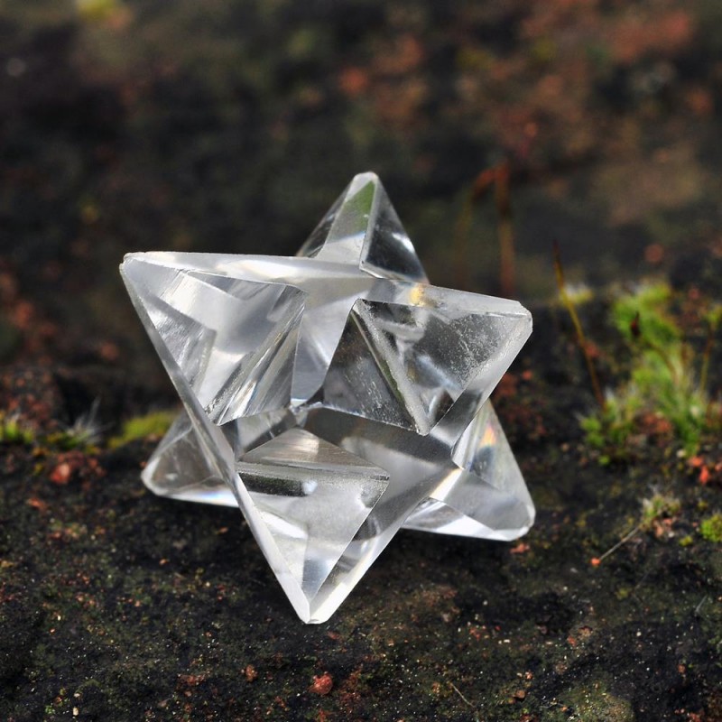 Merkaba: φυλαχτό αστέρι χαλαζία