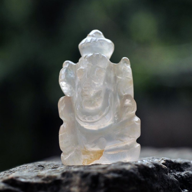GANESH μικρός από χαλαζία
