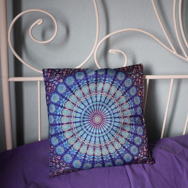 Mαξιλαροθήκη Mandala Μπλέ 
