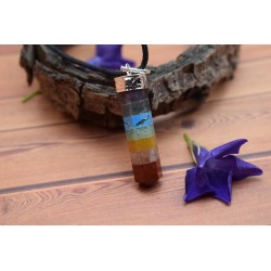 Kρύσταλλος λαιμού 7 τσάκρα Pencil