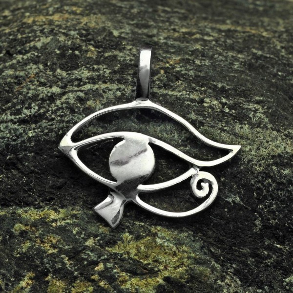 Κρεμαστό λαιμού ασημένιο Eye of horus